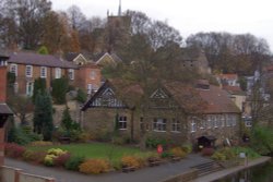 Knaresborough Buildings Wallpaper