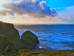 Bedruthan steps Wallpaper