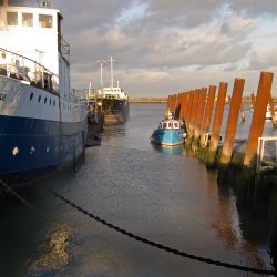 Gillingham Pier, on the Medway Estuary