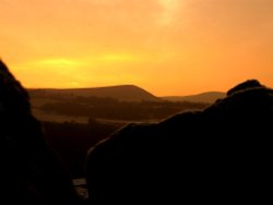 Buckton Moor, Mossley taken from Midghill Wallpaper