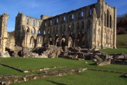 Main Church at Rievaulx Abbey Wallpaper