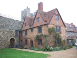 The poor house at Framlingham Castle Wallpaper