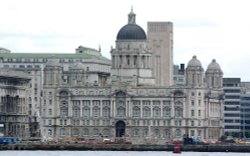 Port of Liverpool Building Wallpaper