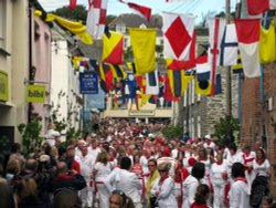 Padstow May Day Celebrations Wallpaper