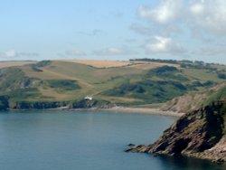 Man sands from Sharkham. Wallpaper