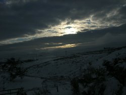 A February morning in Weardale Wallpaper