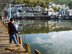 Dreaming over Looe Harbour Wallpaper