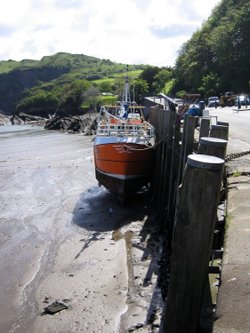 Low tide in Ilfracombe Harbour
