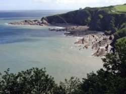 South West Coast path from Ilfracombe to Combe Martin Bay 2005 Wallpaper