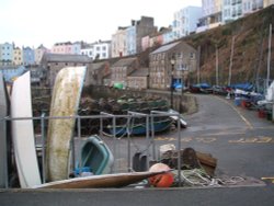 Tenby Harbour Wallpaper
