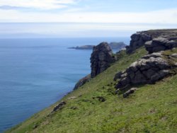 Visit to Lundy Island Wallpaper
