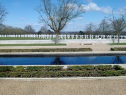 American War Cemetery in Madingley Wallpaper