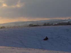 Snowy views from Shobdon
