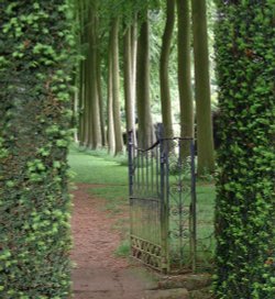 Gateway at Hidcote Manor Garden, Gloucestershire