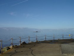 Remains of the Old Pier from the Jetty Wallpaper