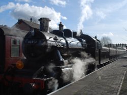 Train on the Severn Valley Railway at Bridgnorth Wallpaper