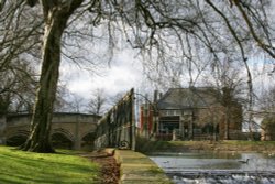 Abbey Park, Leicester, Leicestershire. Wallpaper