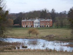 Avington House, Avington Park, east of Winchester, Hampshire Wallpaper