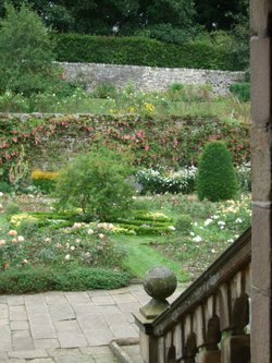 Steps to the garden, Haddon Hall