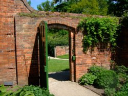 Walled garden, Calke Abbey Wallpaper