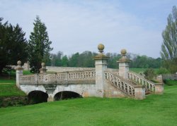 Bridge over the river, Calke Abbey Wallpaper