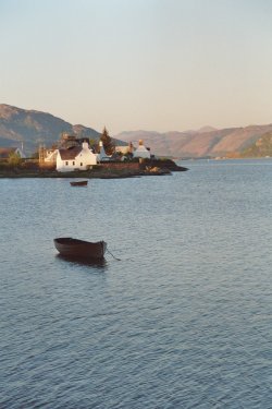 Evening sun in Plockton