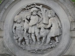 The Italian Gardens, Kensington Gardens Wallpaper