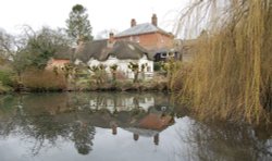 Wilton village pond