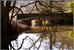 Old Roman Bridge Wallpaper