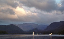 Evening sail Wallpaper