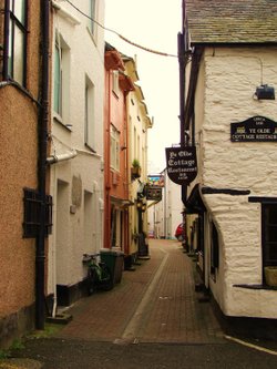 Narrow Street in Looe