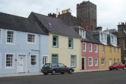 Street in Kirkcudbright Wallpaper