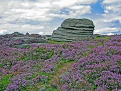 Millstone Edge, August 2007 Peak District.