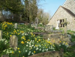 Spring Churchyard