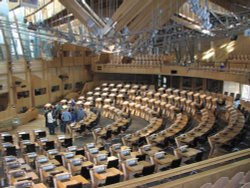 Debating Chamber, Scottish Parliament