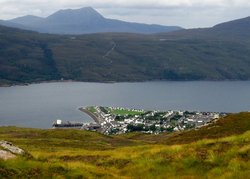 Ullapool - from the Hill Walk 1 Wallpaper