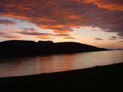 Another beautiful Lochbroom sunset Wallpaper
