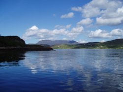 Lochbroom and Ben Mor Coigach from the Loch Wallpaper