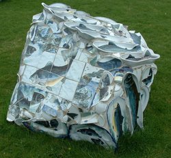 Mosaic rock, West Highland Stoneware Wallpaper