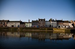 Reflections in the River Severn Wallpaper