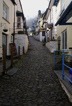Clovelly, small village...