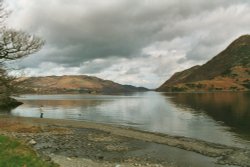 Ullswater winter afternoon near Glencoyne Bay. Wallpaper