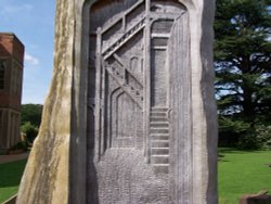 The sculptured tree at Kentwell Hall