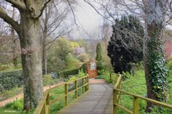 Springhead Gardens, Fontmell Magna Wallpaper