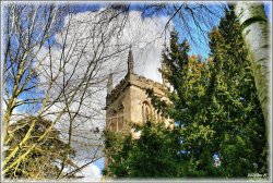 St Laurence Church Spire Wallpaper