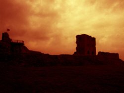 Scarborough Castle Wallpaper