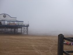 Foggy beach 1