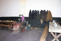 Looks like part of the kitchen/canteen Wallpaper