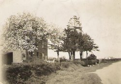 Scotgrove Dairy Farm in the 1940s (See more recent image for comparison)