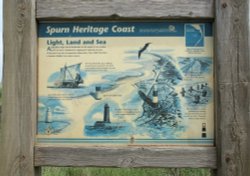 Spurn Point info board Wallpaper